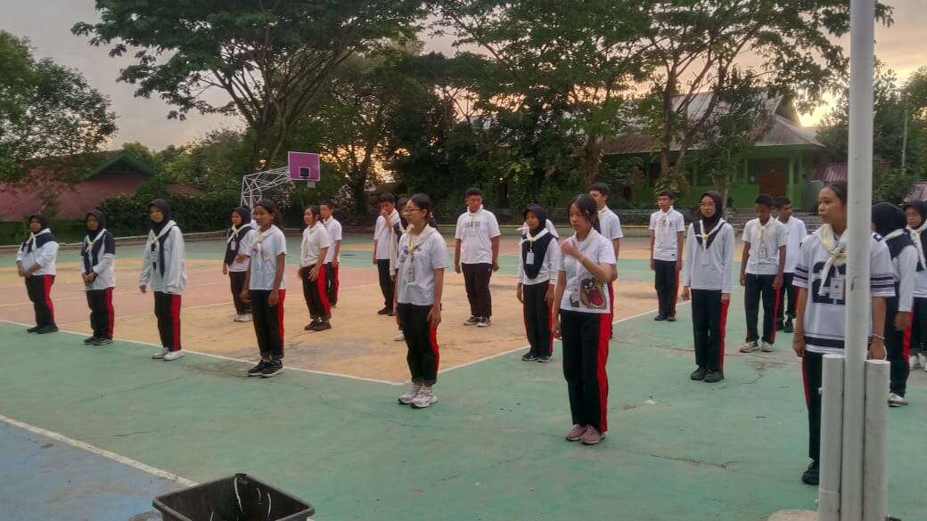 Diklat PMR Wira SMAN 6 Kendari